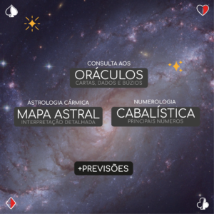 KIT PROMO: ORÁCULOS + MAPA ASTRAL & NUMEROLÓGICO